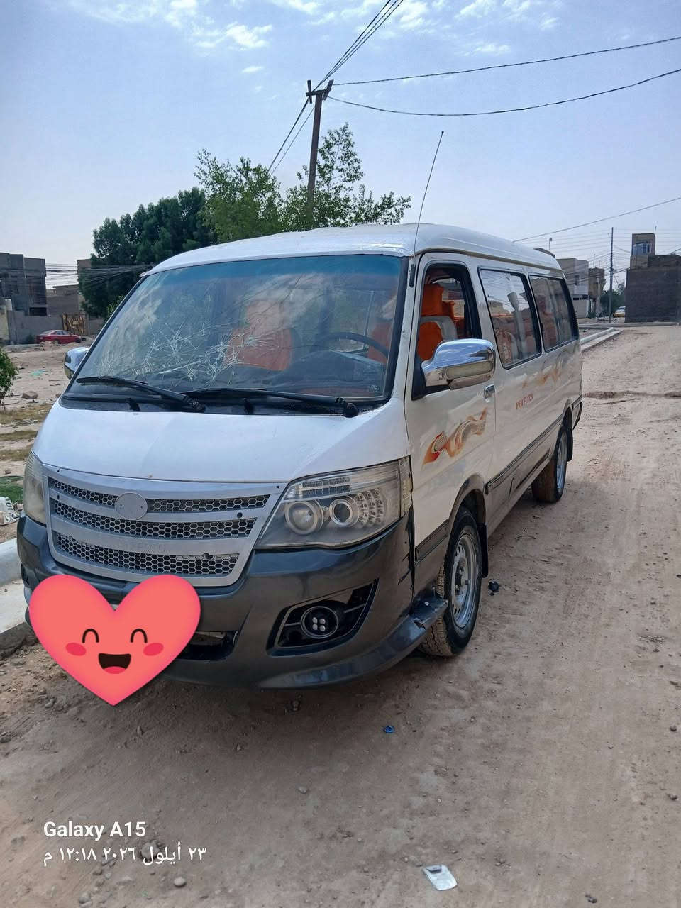 الاوان ١٥ موصليه محوره ونجي محرك نص عمر سياره جاهزه مكان كربلاء السعر ٣٠  ***********

نص مكتوب في الصور:
- Galaxy A15
- ٢٣ أيلول ٢٠٢٦ ١٢:١٨ م
- ٢٣ أيلول ٢٠٢٦ ١٢:١٩ م