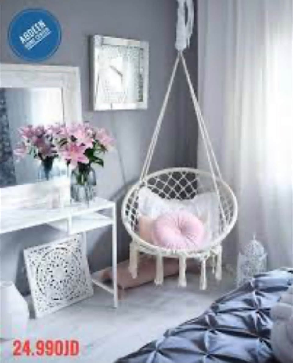 مرجوحه تجنن

نص مكتوب في الصور:
- أسواق الريان 9.99
- ABDEEN HOME CENTER 24.990JD
- عابدين Home Center
- فرع عبدة سعيد سابقاً
- مرجيحة تعليق
- أ.د 9.950
- مرجيحة كراميلا تعليق قطر المقعد 65cm السعر 4.99 د.أ عمان - شارع الحرية ***********58
