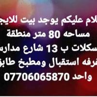 منطقة السكلات • ٨٠م • بيت للإيجار