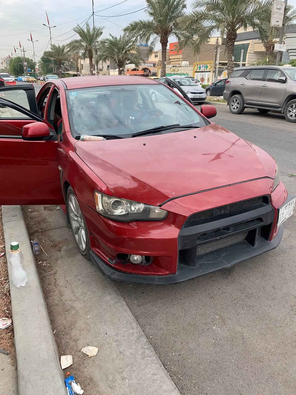 السلام عليكم للبيع 
لانسر قرش موديل 2014 امريكي محرك 2400 رقم بغداد 

فول مواصفات عدا الفتحه 
محرك وكير وتبريد مكفولات 
السعر  100 وبيهه مجال 
مكاني بغداد حي الاعلام 
***********
