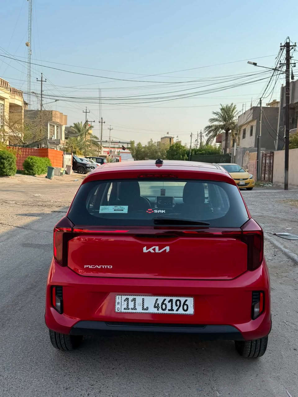 السلام عليكم 
للبيع كيا بيكانتو 
🔥🛑 ZERO    ZERO🔥
2024   
ماشيه فقط ٩٠٠ كيلو بعدها مطابه الف 
مكفوله كفاله عامه. 
مرقم بغداد تحويل ثاني يوم 
مكان سياره بغداد. 
السعر 138 ورقه بيها مجال   
للاستفسار ***********
