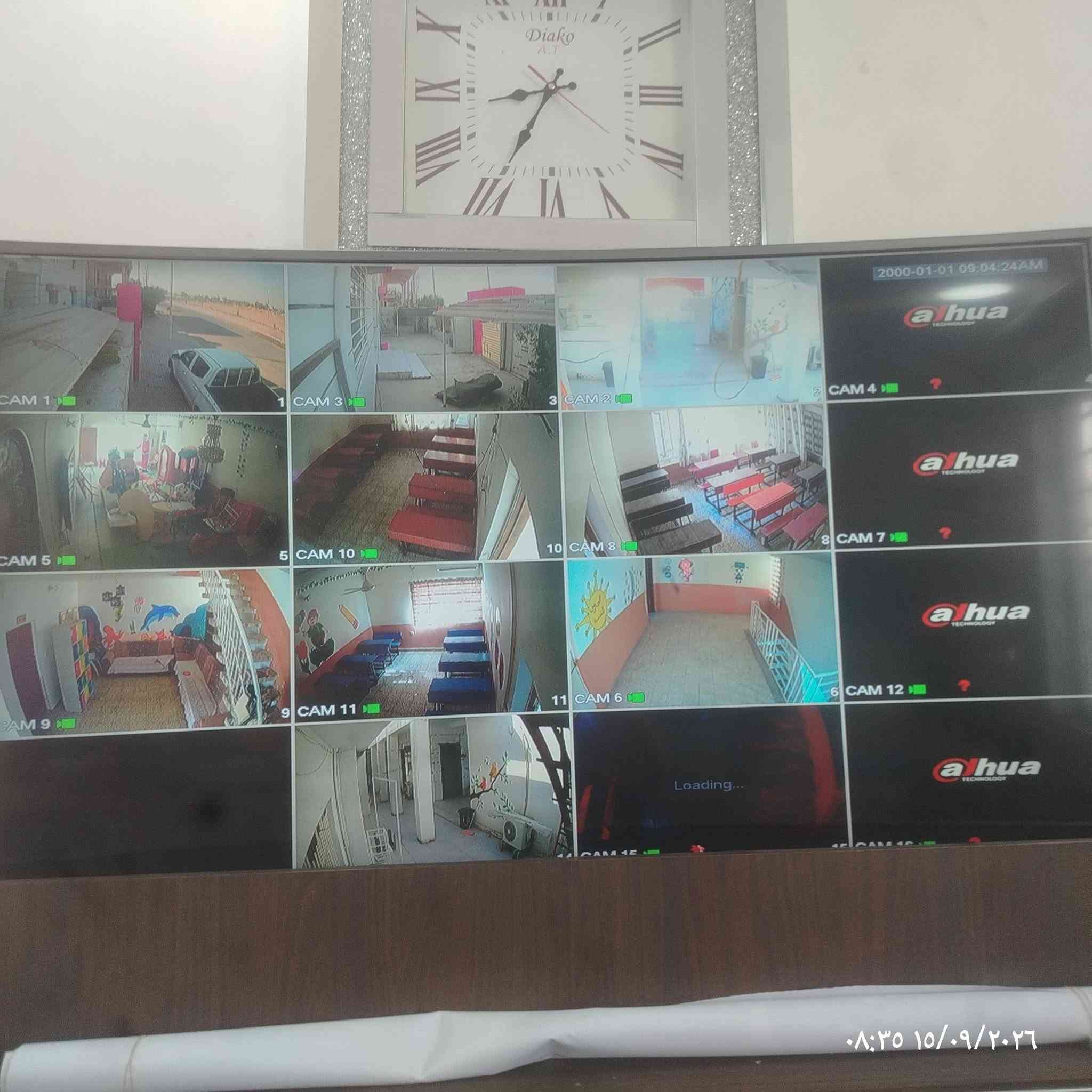 كاميرات مراقبة • فتح DVR/NVR • تركيب ستلايت