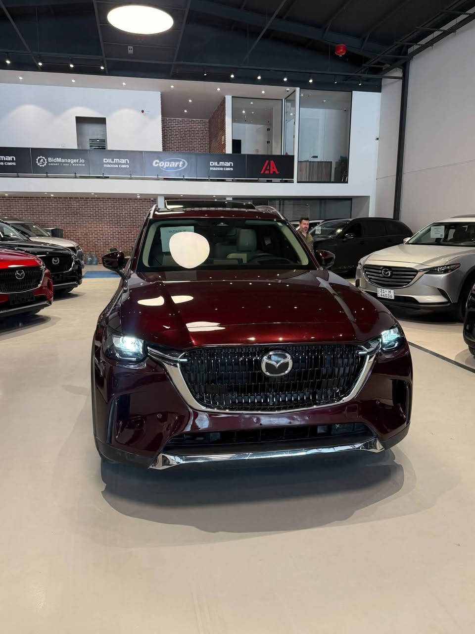 Mazda CX-90 Premium Plus
بێ بۆیاخ بێ ئیرباگ ٢٦٥ گەڵا 
١٧ هەزار مایڵ ڕۆیشتووە 
٦ پستۆنی مایێڵد هایبرێد 
پانۆراما 
کوشنەکانی جلدی سپی و هیتەرە 
٧ نەفەری و کوشن vip
داتاشۆ و شاشەی دیجیتاڵ و شاشەیەکی ١٢ ئینج 
٣ زۆن تەبرید و تەبرید مەرکەزی 
پەردەی بیلادی 
سندوق جەگ 
کامێرا و ٣٦٠ دەرجە ڕادار 
تحدید سورعە و خەتی جادە 
ئاوێنە ڕاداڕ 
٣ مۆد لێخورین 
LED headlights 
سەیارەکی پاک و زۆر جوان مەسەرفی تیا نیە ماشەڵای لێبێ بە وە گێر و مەکینەی بە ضمان 
ڕەسمی سۆنەرکەیم داناوە 
شوێن / سلێمانی 
ژمارەی خاوەنەکەی / واتس ئاپ 

***********

مازدا CX-90 Premium Plus
بدون صبغ، بدون إيرباك، السعر: 265 ورقة ($26,500)
ماشية 17 ألف ميل
6 بستون (مايلد هايبرد)
بانوراما
كوشنات جلد أبيض مع هيتر (تدفئة)
7 راكب وكوشنات VIP
داتا شو، شاشة ديجيتال وشاشة 12 إنش
تبريد 3 زون وتبريد مركزي
برادي بلادية
صندوق جك (كهربائي)
كاميرا 360 درجة ورادار
تحديد سرعة وتحديد مسار (خطي الجادة)
رادار على المرايا
3 مودات قيادة (أنماط قيادة)
أضوية LED أمامي (Headlights)
سيارة نكيفة وحلوة كلش وما بيها أي مصاريف ما شاء الله، ومحرك وجير بشرط الضمان.
صورة السونار مرفقة.
الموقع: السليمانية
رقم صاحب السيارة (واتساب): ***********
