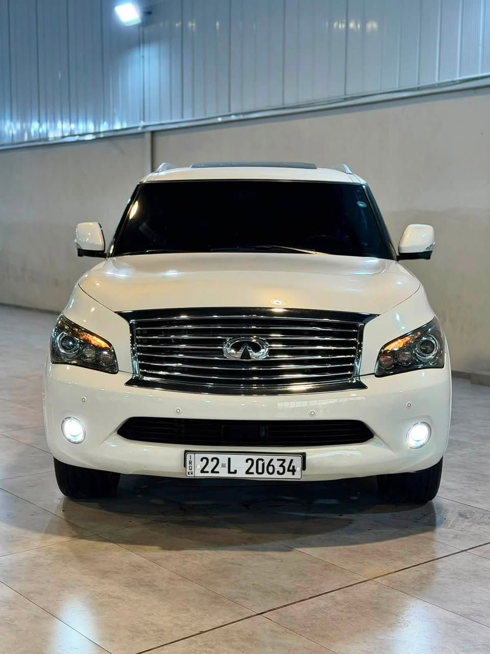 ‏ INFINITI QX80 2014
أنفنيتي QX80 موديل 2014 فول فول مواصفات ١/١
مواصفات خليجي وكالة شريك سردار ✅
سيارة جديد مثل شريكة 📦📦🧿🧿
 شرط شرط  ماكو هيچ  نضافطهة مثل هاي 🧿
-----------------------------------------
مكان🌆: سليماني                   
 سعر💵:  204$ 
تليفون 📲: ***********
                  *********** واتساب
  -----------------------------------------
▫️محريك V8 5.6L تمانية سلندر
🔹گير و محرك بشرط برغي مامفتوح شرط📦
🔹بدون صوت و صرف و خلل كل بشرط فحص
🔹ماشيه 103  الف كيلو متر حقيقي 📦✅
 
▫️سيارة دعامي للدعامية بشرط مكفولة كفاله عامه
🔹بدون صبوغ و بدون بارد و بدون رصعة 
🔹سيارة حيل حيلوة جديد جديد ماشاالله
🔹سيارة على وضع شريكة لوك لوك 📦📦

 
▫️مواصفات
{{ بصمة - سلايت - داخل بيجي - فورويل - رادار امامي و خلفي - رادار جانبي - ثلاجة -  خمس كاميرا - ٣ شاشة - تشغيل عن بعد - صندوق شفت - كشنات جلد - كشنات تتفيئة و تبريد - كشن VIP - كشن و ستيرن خزن - كشنات امامي و خلفي كهربا - تيريد مركزي - حصاص امامي و خلفي - سماعة BOSE - مراي شفت - بغاغ لايت - داخل فورميكا - ڤوليوم - تحديد سورعة - لايت وزينؤن - بگلايت ليد - بعد }}
 
▫️اربع تاير و ويل حجم 22 بيلادي جديد جديد
🔹سيارة جديد ماشالله بدون نواقص
🔹سيارة شرط بدون اى نواقص گير و محرك و حدادي و كاهرباى كولة بشرط
🔹سنوية و رقم جديد سنوي بأسمي تحويل غرامة بشرط
