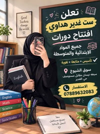 تأسيس وتقوية • ابتدائية ومتوسطة • سوق الشيوخ