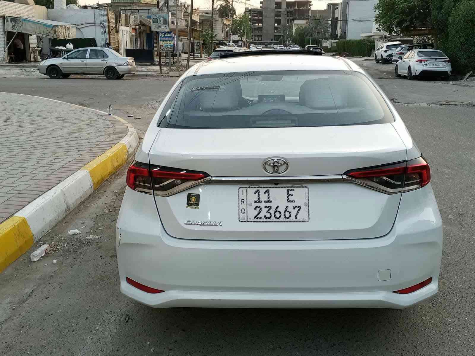 السلام عليكم 
كورلا ساز موديل 23
ماشيه سياره 80
مكفول من الضرب لا تبديل 
 سونار موجود بل منشور 
فول مواصفات سياره 
سعار سياره 165بي مجال شي بسيط 
رقم بغداد نكليزي تحويل ثاني 
العنوان بغداد بلديات نتصل وتدلل
***********
