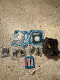 عندي غراض بولسر ns200  بوشه مستعمله بس  والباقي كله جديد  زنجيل محرك س...