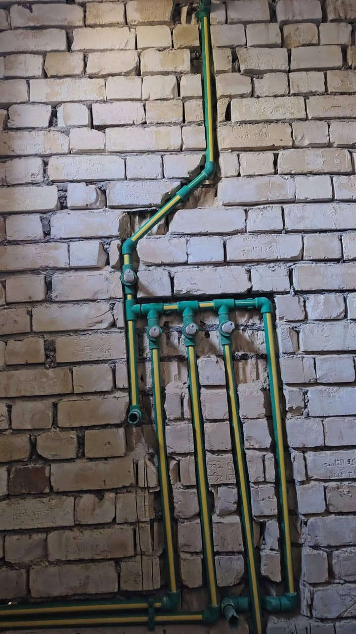 سلام عليكم تأسيس مي ومجاري شغل حلو وسعر مناسب والشغل مكفول اي استفسار تصال ***********2  واتس***********
