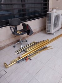 ابواب المنيوم جديد جدا عدد٣.مع محجر درج ذهبي  حي الجهاد ٠٧٧٠٦٩٦٧٨٢٣