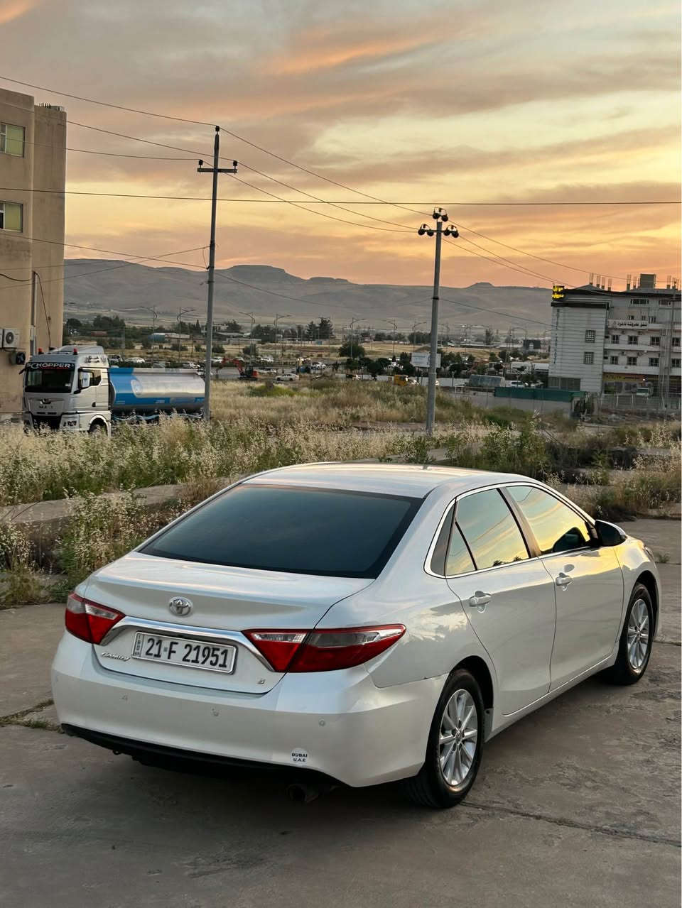 TOYOTA CAMRY 2016 
سلاو 
گێر مەکینە بەشەرت
دوو پارچە بۆیاخ 
سەنەوی تازەیە تا ٢٠٢٨
شاشە و کارپلەی 
ناو کرێمی 
هەموو گیانی بەشەرت زۆر جاهیزە 
سعری 149$
0,7,7,0,0,7,6,1,5,2,4
سلام عليكم 
تويتا كامري ٢٠١٦
گير محرك بشرط 
قطعتين صبغ 
سنوية جديدة
شاشة و كاربلي 
سيارة بذون نواقص باقي علئ وضع شركة 
سعر 149$ 
*********** السليمانية, العراق
