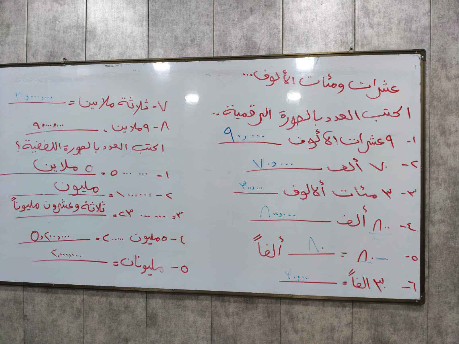 خصم للاحوه 
لجميع المراحل الدراسية 
والطلبه الإعفاء 
جانب من دروس الصفوف الاوليه 
ست رغد
