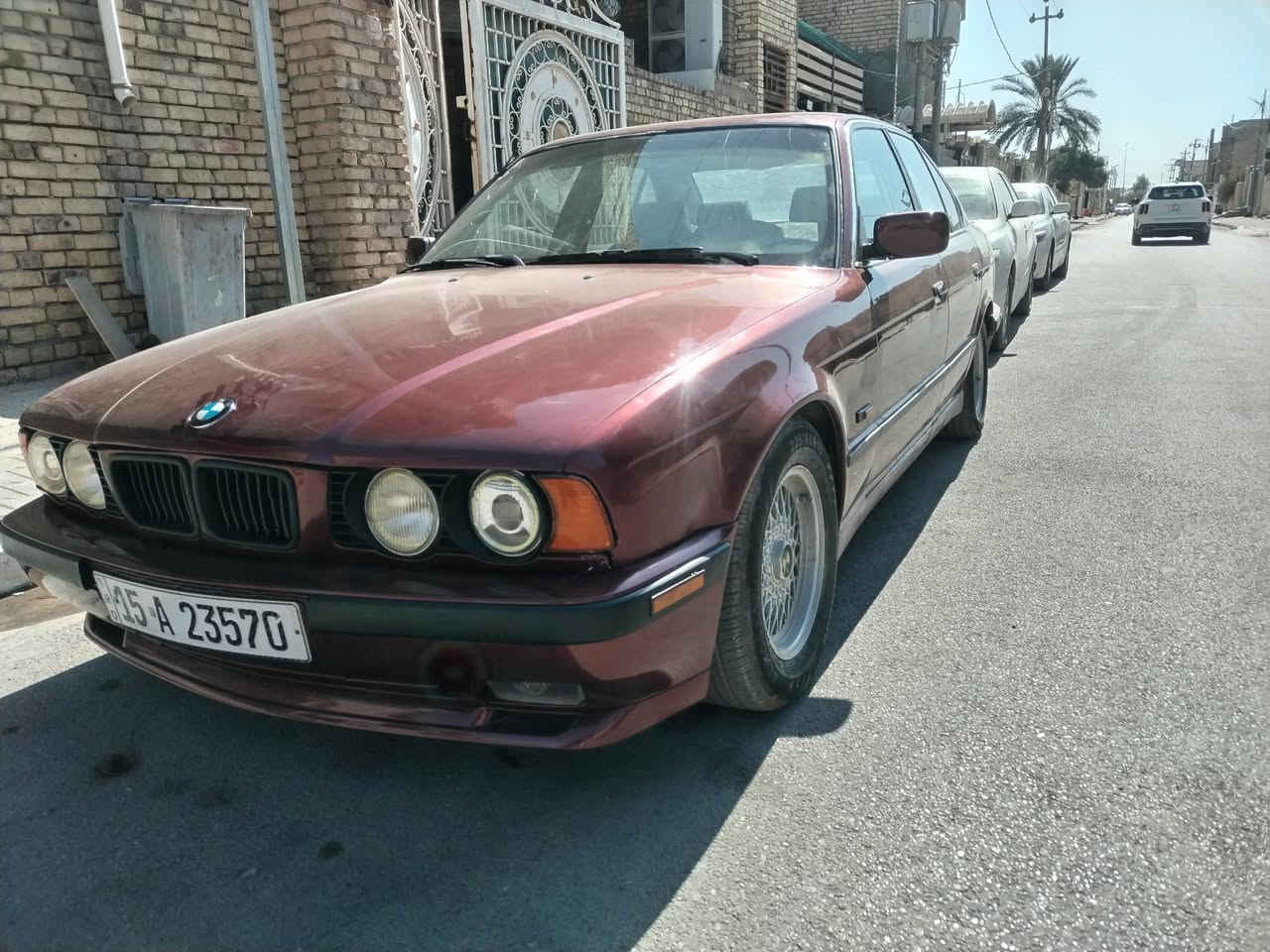 السلام عليكم بي ام موديل ١٩٩١ وارد ياباني لون ماروني هستوني مطلعها من الصبغ صدر جديد أصدر الخلفي جديد بس التايرات بيهن شويه جفيه يعني يرادلها. بوش
السياره حلوه نصبتها حلوه كهربائيات ماكو جطل مكان السياره محافظه واسط كوت مركز المدينه وهذا رقمي *********** السعر 50 وبيها مجال 
السلام عليكم بي ام موديل ١٩٩١ وارد ياباني لون ماروني هستوني مطلعها من الصبغ صدر جديد أصدر الخلفي جديد بس التايرات بيهن شويه جفيه يعني يرادلها. بوش
