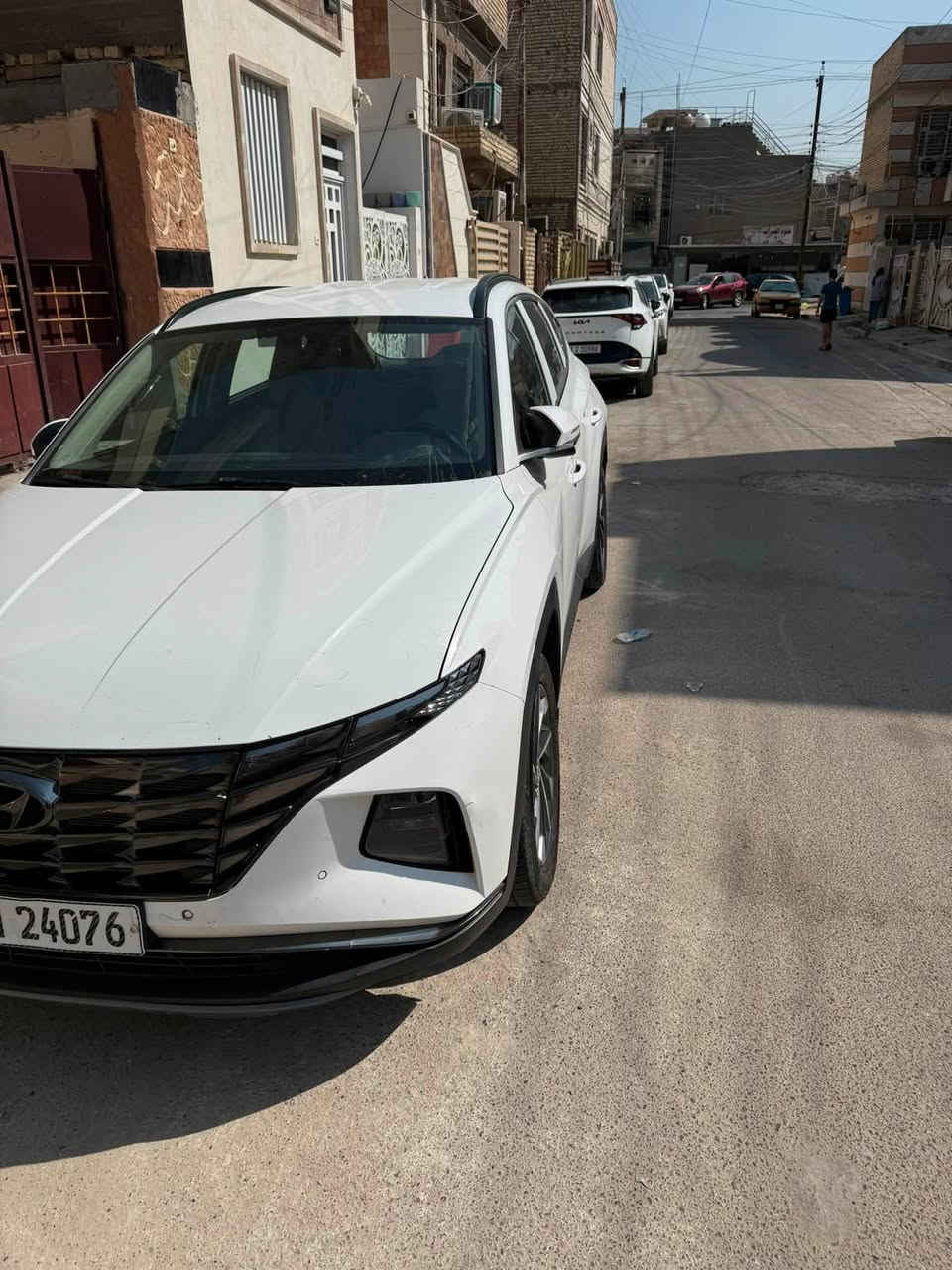 السلام عليكم
توسان 2022 
خليجي بيها بارد و السونار بالمنشور 
ماشيه 98 
مواصفات النص فول كشنات كهرباء شاشه كار بلي مري شفط بصمه شاحن واير ليس
السعر 170 

مكاني بغداد 
***********
