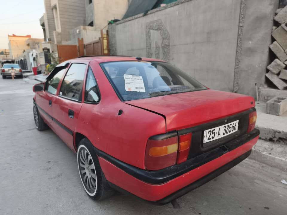 اوبل فكترا 16 قايش عريض موديل 91 محرك كير تايرات صدر خير من الله صبغ حزام رقم كركوك شرط التحويل السنوية لحد 2030 السعر 35 وبيها مجال الرقم ***********
