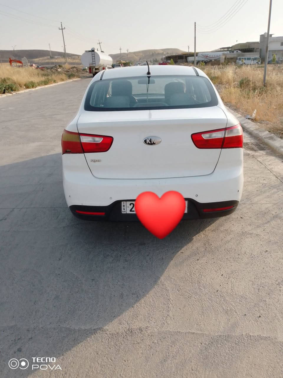 كيا ريو • ٢٠١٤ • تايرات جديد