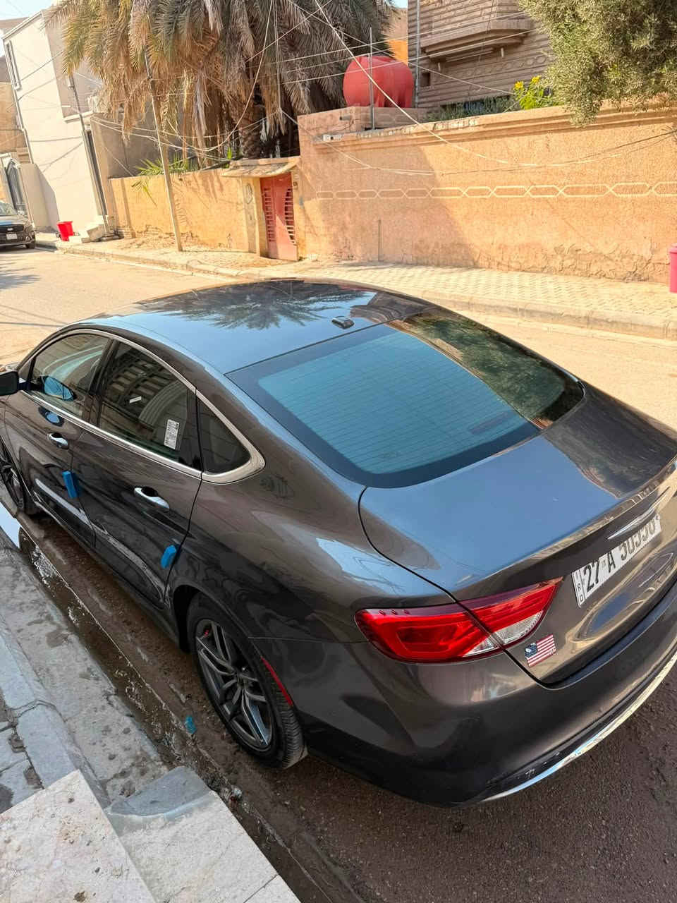سلام عليكم
كرايسلر سي.  c200 

               

موديل2015

ماشيه 240  km

محرك 4 سلندر 2400 

تخم تايرالجديد  صارلي شهر من شديته

السياره ضربتها جاملغ خلفي وباب 

 بأسمي رقم  دولي جديد

- مواصفات السيارة

- بصمة ابواب 

- بصمة جنطة

- كير ماوس 9 نمر

- شاشة كبيرة

- كامرة خلفية دوارة

- تحكم استيرن

- مانع انزلاق

- ويل 18 رياضي عنكبوت

- كشنات كهربائية

- تحكم مري 

- لد امامي ابيض 

- لايت عالي ناصي  منضومة كمله 

- هند بريك بصمة

- بلوتوث + حاكية

- مدخل AUX + USB

- تخم تاير  الجديد

-حساس اطارات

باتري جديد وبي ضمان سنه 

***********

السعر98 وبيه مجال بسيط مكاني سماوه
