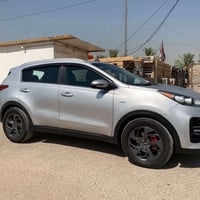 كيا سبورتج 2020 وارد امريكي حادث بابين وجاملغ خلفي بجم كبس   محرك 2400...
