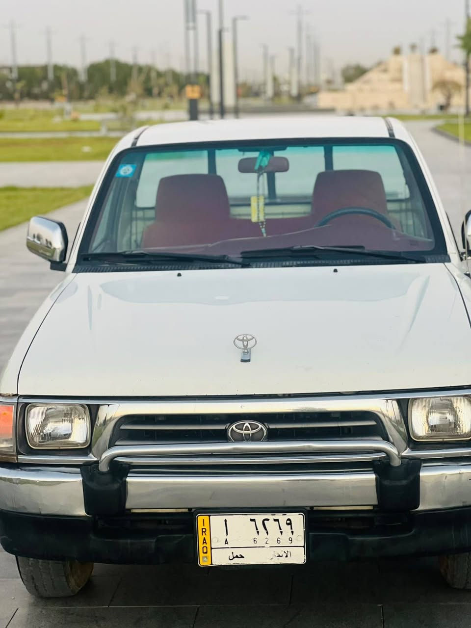 السلام عليكم بيكم هايلوكس البيع
2001  سياره جاهزه من كلشي مكفوله بيه بكانات بصيطه سياره خير من الله تبريد كهربايات داخل حمر
مكان سياره البصره رقم صاحب سياره ***********
 سعر ٩٨ وبيه مجال بصيط  تحويل مباشر

