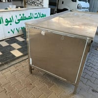 ميز ستيل غذائي • عرض ١٫٢م • طول ٢٫٥م
