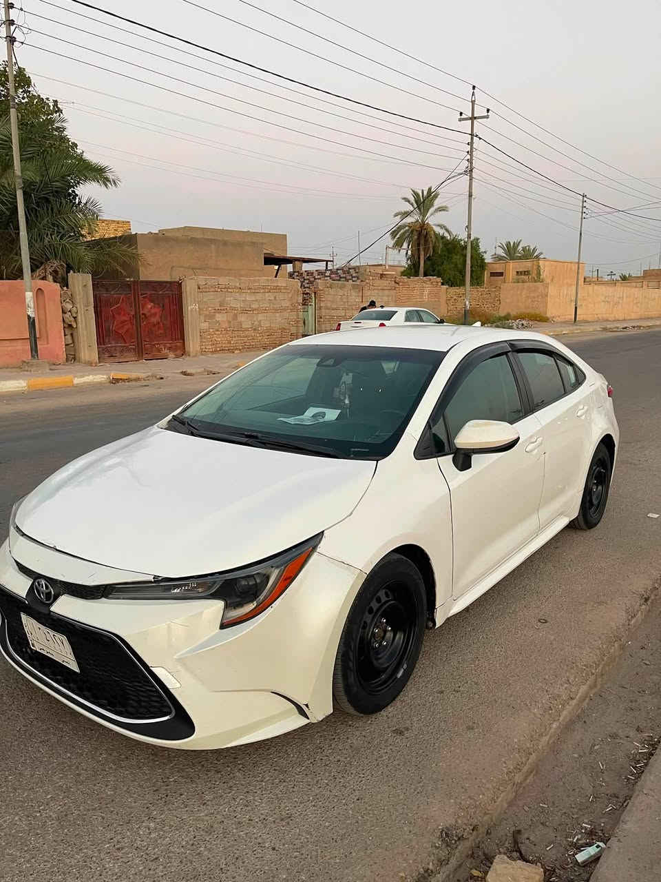 للبيع
كورلا Le
2020 
1800المرغوب 
الرقم مثنى 
مكانها ذي قار
تقرير الحادث موجود بالمنشور 
130$ وبيها مجال بسيط
الصور مصورهن امس وواضح كلشي
***********
