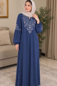 دشداشة نسائية • خامة قديفة • XL XXL 3XL