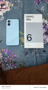 🔥 للبيع OPPO A6x - وحش البطارية 2026 🔥  📱 المواصفات: ▫️ الشاشة: 6.75 ب...