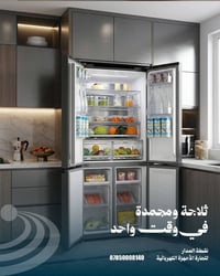 ثلاجات الحافظ • تقسيط بدون مقدمة • سنة ونصف