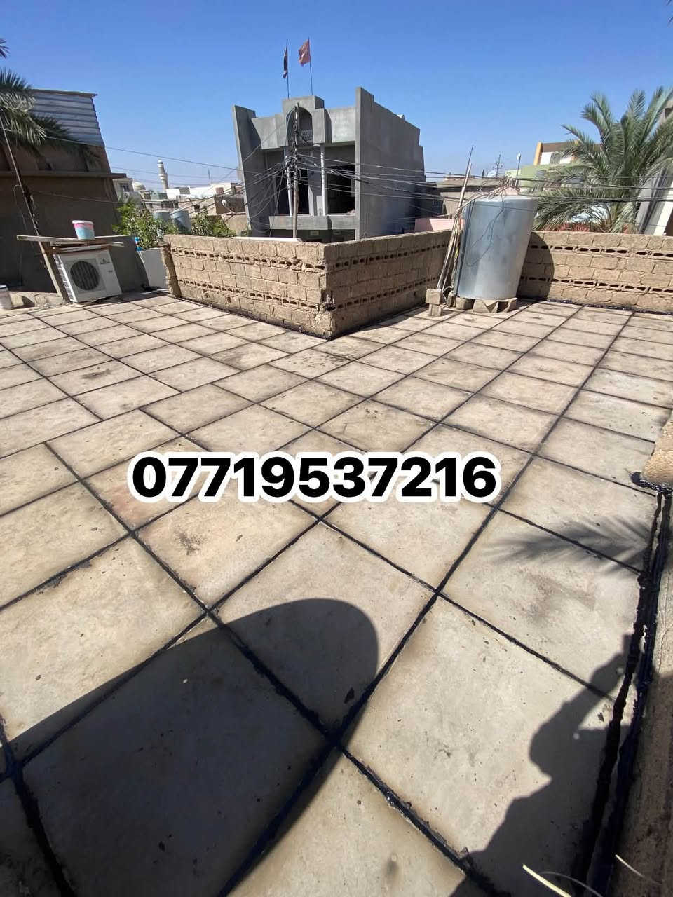 حافظ علئ بيتك من الرطوبه وسقوط الامطار. شغل ماستك درجه اولئ
قلع قديم وضرب ماستك جديد و كوي
(خصم لعوائل شهداء وايتام). نعمل كافه موسسات الحكوميه
لسنا الوحيدون لكننا الأفضل.👍.     احنا رقم واحد 💪
منستلم فلوس اذا معجبك شغل
لاستفسار
***********
نعمل (طوز و اطرافه)
