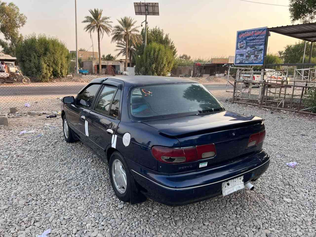 رقم بغداد مشروع وطني 2028
موديل 1995
كير عادي مكينه مفتوح
صبغ حزام جماليه
مكفوله من ضربه وكص وعيب شرعي
تخم تاير قبل فتره شديته
حداديه نضيفه جدا
شاشه تاب لمس مع كامره خلفيه 
مشط جديد 
السياره حلوه وجاهزه
السعر 30 وبيه مجال قليل 
السكن بابل الشومليً
***********
