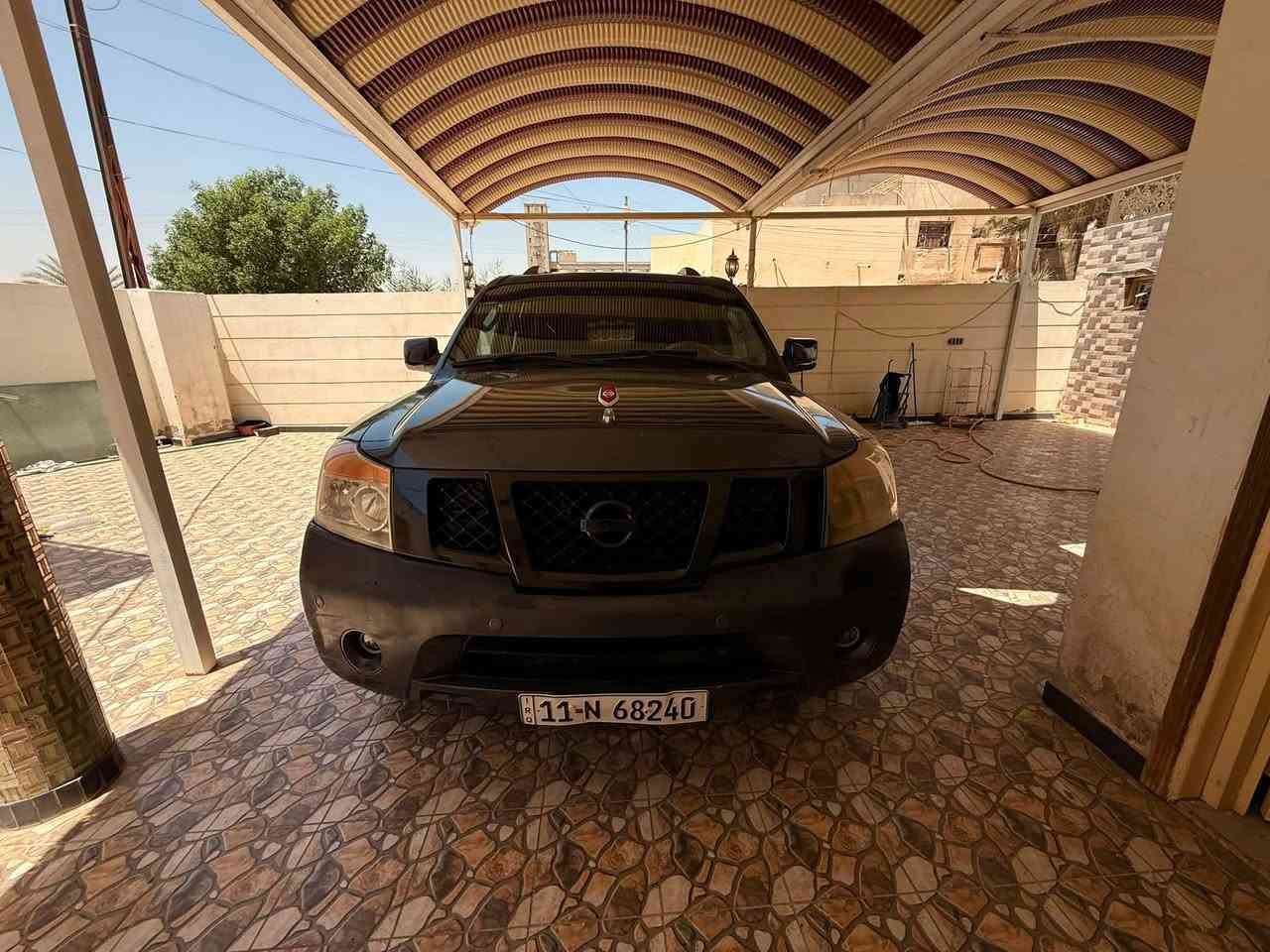 نيسان ارمادا موديل 2008 فول مواصفات LE جنطة شفط مرايات كشنات كهرباء منظومة غاز بيها محرك وكير جديد والكير هستوني شادة  تخم تاير جديد      منضومة زنون بصمة تشغيل عن بعد  رقم بغداد أنكليزي باسمي تحويل ثاني يوم باقي المواصفات معروفة للبيع او المراوس باجيرو 120 ***********

