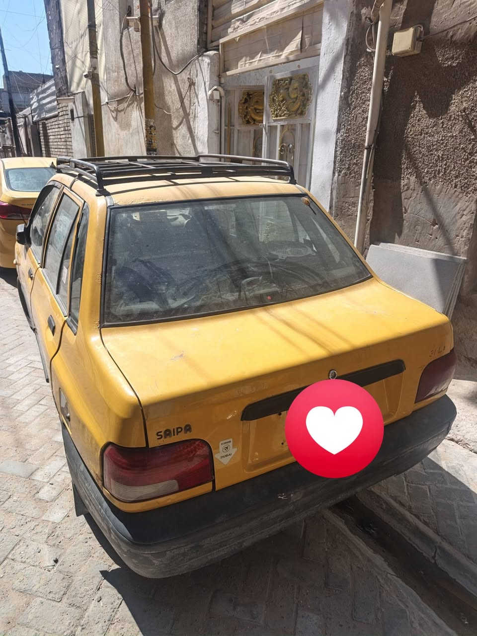 سايبا للبيع موديل 15 بيهه خير تبخير 
صدر جديد 
دبلات جدد
تبريد شغال
تبريد شغال 
عبوه فيت بم جديده
مبدل جاملغ امامي جهه السايق اثر شخط صغير وبدلتهه
القديم موجود لو ذابه ما ادري وبيهه رصعه بالجاملغ الخلفي 
وخياسات هلالات فقط
سعر 27 وبيهه مجال للطيبين كلشي كتبت مكان مدينه الصدر
***********
