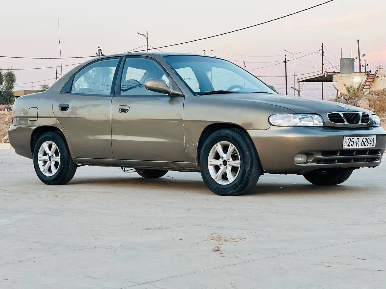 السلام عليكم 
للبيع دايو نوبرا موديل 1998 رقم كركوك سنويه جديد لغايه 2031/9/25 سعر 33 بي مجال مشروع وطني رقم جديد الإنكليزي محرك جديد لاصرف وبخار بل شرط كير اوتماتيك سياره بأسمي وتحويل تاني يوم تاير جديد كهربائية كامل سياره بلادي كله
***********
