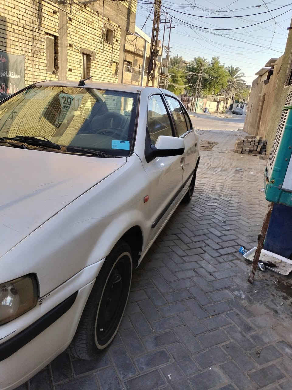 موديل 2011 سنويه ساقطه صار ثلاثه اشهر غرامه مصفره ضربه ضربه بالشاملغ الامامي اليمنه السعر 25 ورقه وبي مجال عنوان بغداد جميله مدينه الصدر ***********
