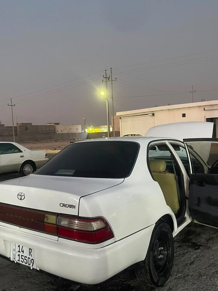 معمره بالكامل ومصبوغ عام
السياره ماناقصه بس التبريد والكمبريسر موجود مشدود عليه
مدوشمه بالكامل 
مكينه توه شادها جديده 
المكان البصره الزبير
السعر ٤٧ ورقه
***********
