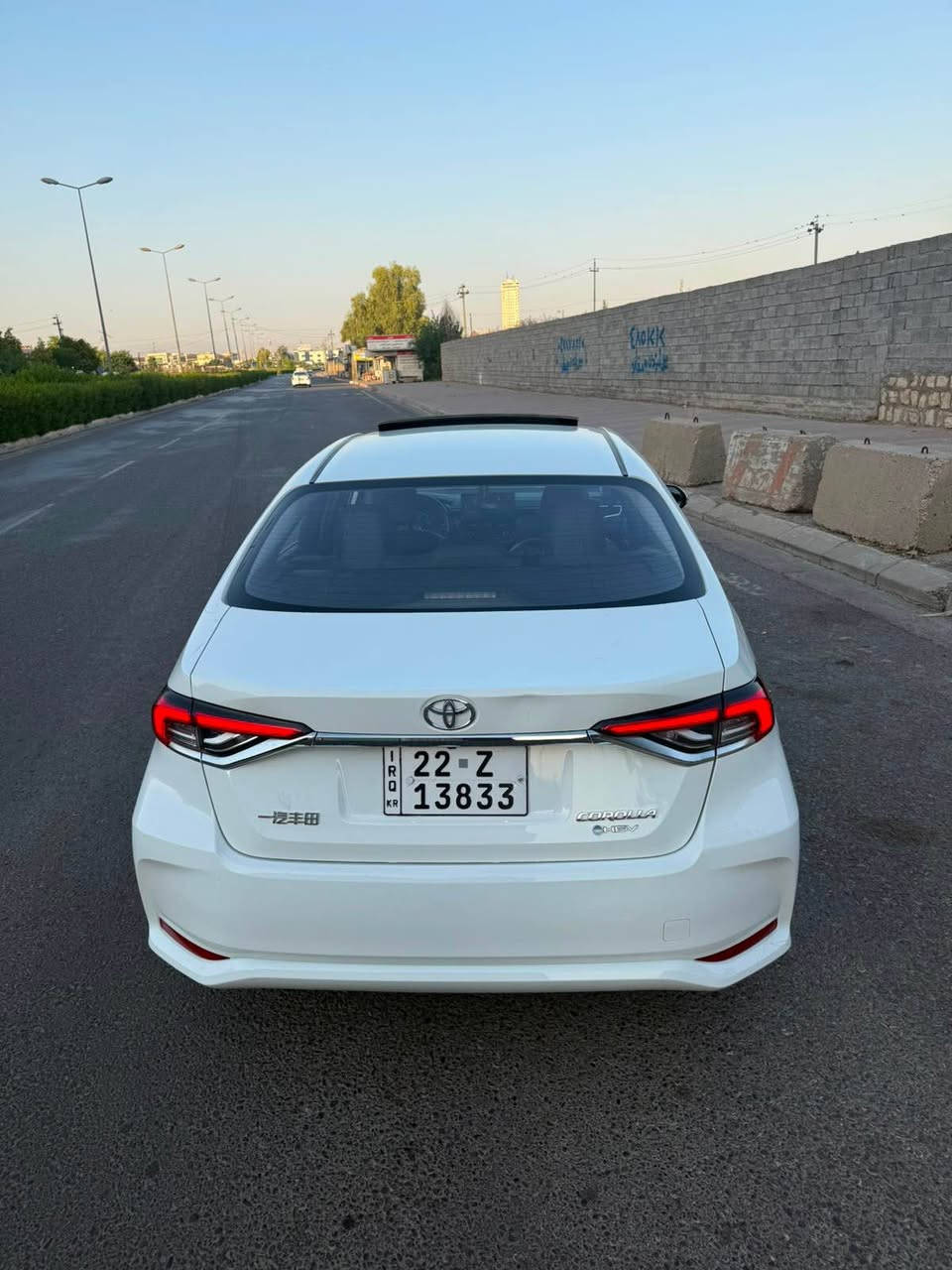 سلام عليكم
تويوتا كرولا سينى 
بي سوغ ٢ قوپي بچووكى هةية 
23,000 km 
*********** أربيل, العراق
