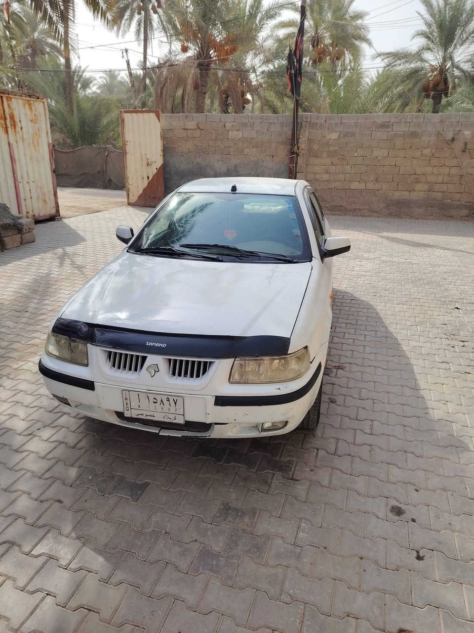 للبيع سمند مديل12 سياره جاهزه مكينه كير مكفولات حداديه جديده بيها بس جاملغ مبدل ولباقي كفاله المكان كربلاء الحسينية السعر 36 وبيها مجال /رقم ***********
