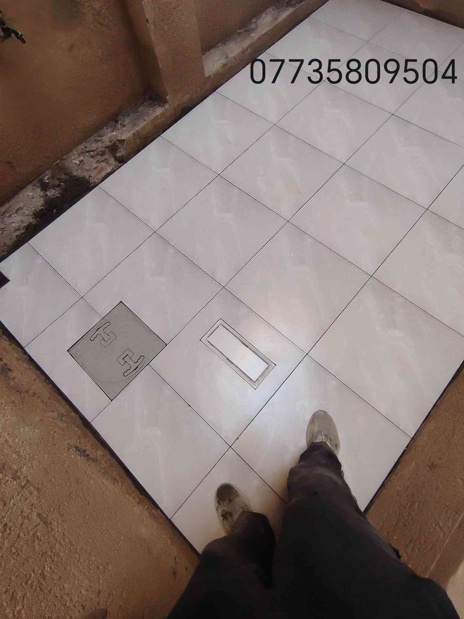 خلفه سيراميك متفرغ للعمل
نعمل سيراميك مرمر كرانيت بورسلاين
           بايات درج حجر قرض 
            استفسار اكثر اتصل
         *********** وات ساب
            *********** وات ساب
            ‏‪مستعدون لكافه أعمال الترميم

نص مكتوب في الصور:
- ***********