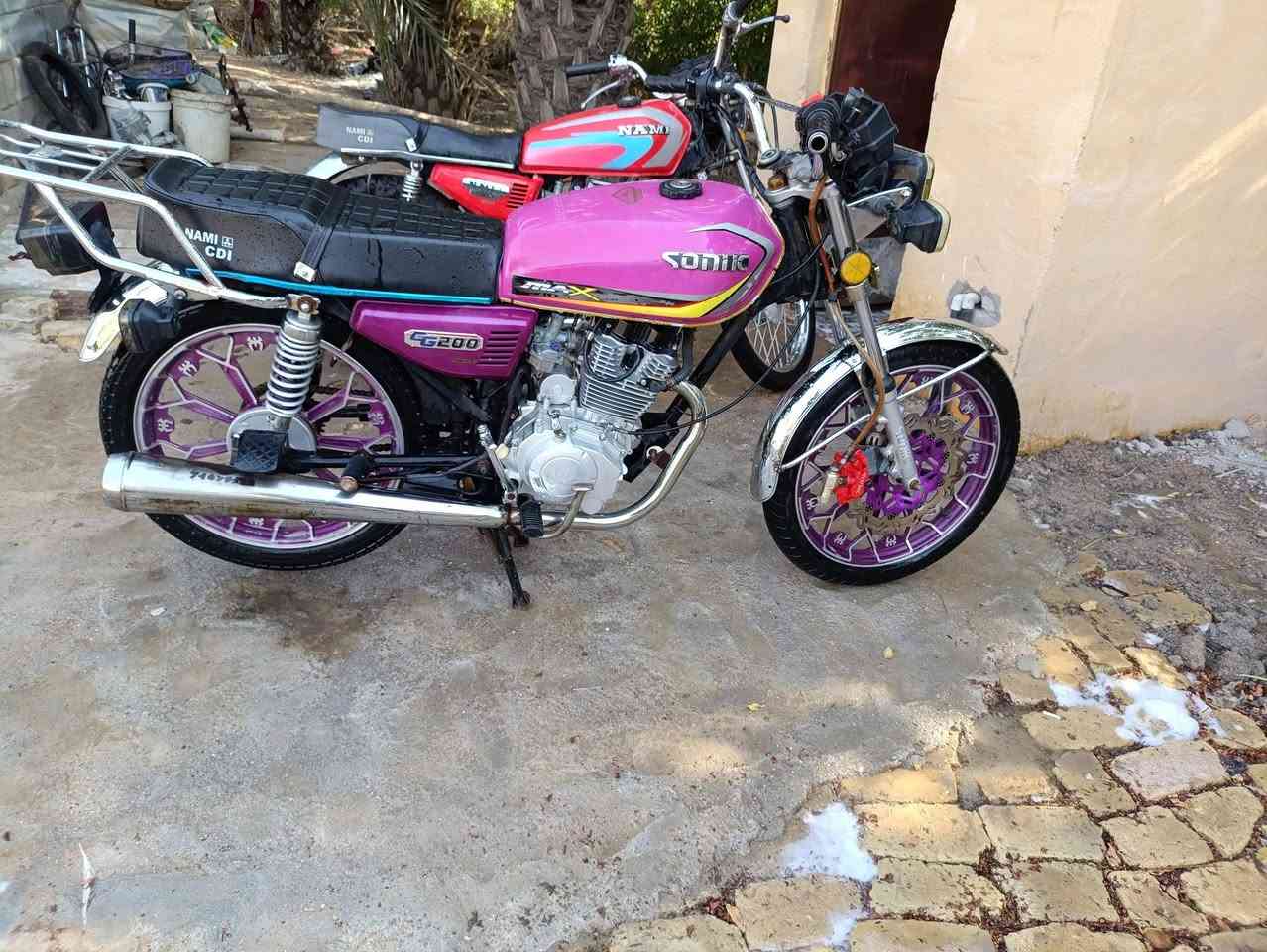 سلام عليكم دراجه لبيع مديل 24سعر 650 بدون وراق مكفوله مكاني ميمونه ***********

