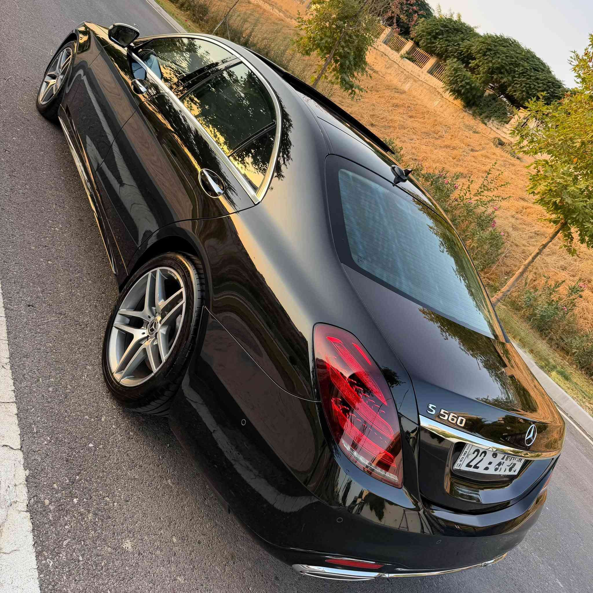 مرسيدس S560 • V8 توين توربو • رقم أربيل