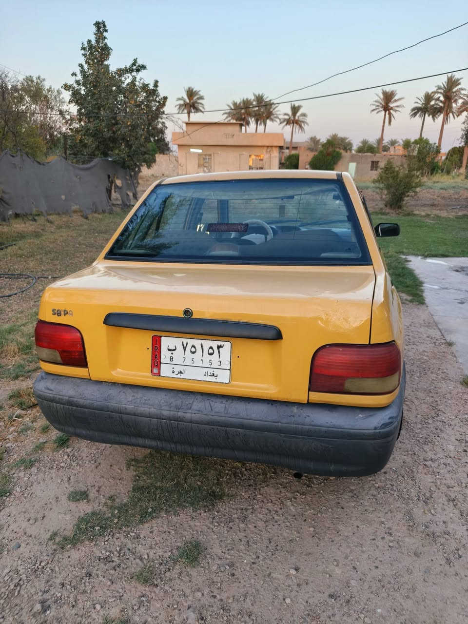للبيع للبيع
🚗 سايبا للبيع – موديل 2012

📍 رقم بغداد
✨ سيارة جاهزة ونظيفة وحلوة
🔧 شاصي واحد، معمر
💪 سيارة خير من الله
⚙️ گير ومحرك برايد
⚠️كهربائيات كلهه شغالة
🛞 تخم تاير جديد
🚪 مبدل چاملغ وباب، مو ضربة، مجرد شخط
📸 صور الشخط موجودة عندي للتوضيح

💰 السعر: 25 ورقة
📍 المكان: بغداد – اليوسفية – القصر الأوسط
***********

 الله يرزق الجميع 🌹
