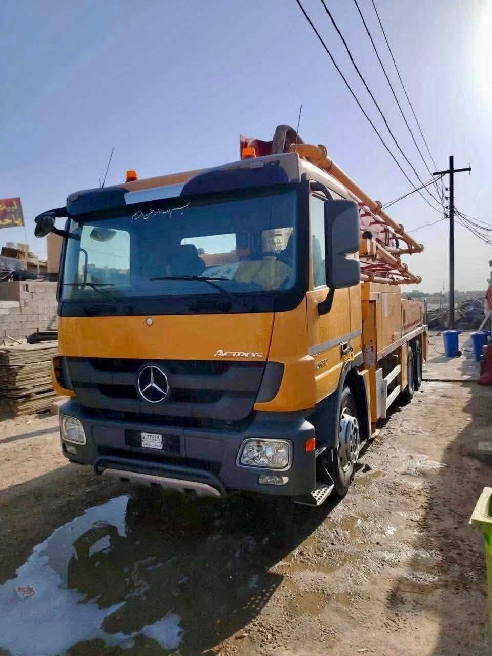 Mercedes-Benz Actros Putzmeister
بم  اكتروس 2007

بتس ماستر 

36 M 

الية جديده  وجاهزة وبدون اي نقص 

دافعه 190

ربل 230

المكان ميسان العمارة

رقم الهاتف  ***********
مكلف بل نشر
