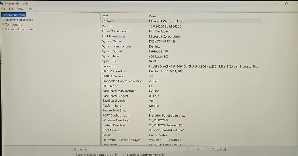 Dell Latitude 9410 • i7 الجيل العاشر • شاشة 14 انش لمسية 360°