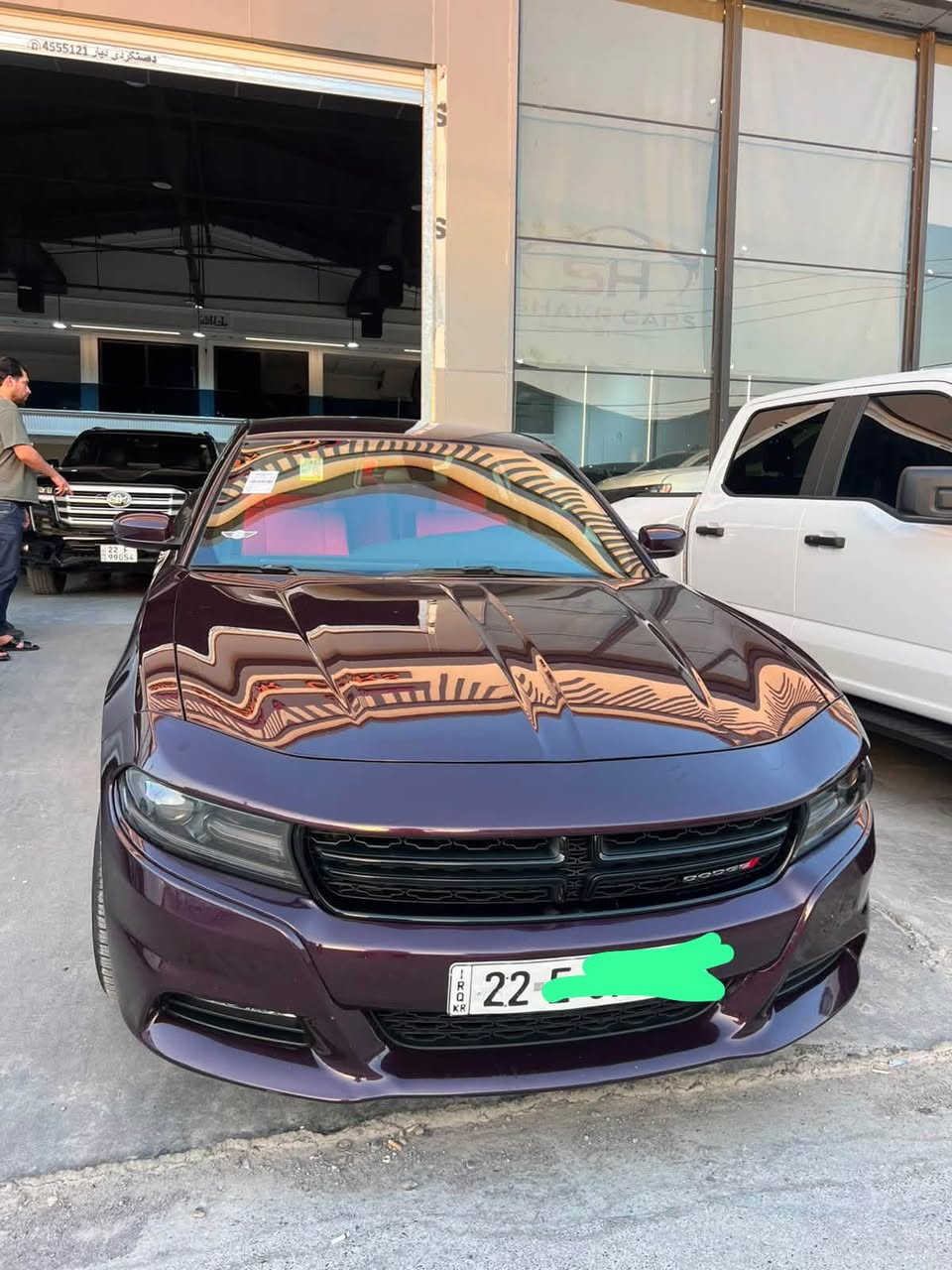 جارجر
موديل2021
Xst معروف بعد 
بدون ضرر
خليجي
رقم اربيل
لون السياره بنفسجي مميز 
السعر 25000$
دفترين وخمسين ورقة
***********
