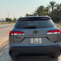 كورولا كروس موديل 2023 حادث خلفي بدون ايرباك بدون صبغ بدون بدون تبديل ...