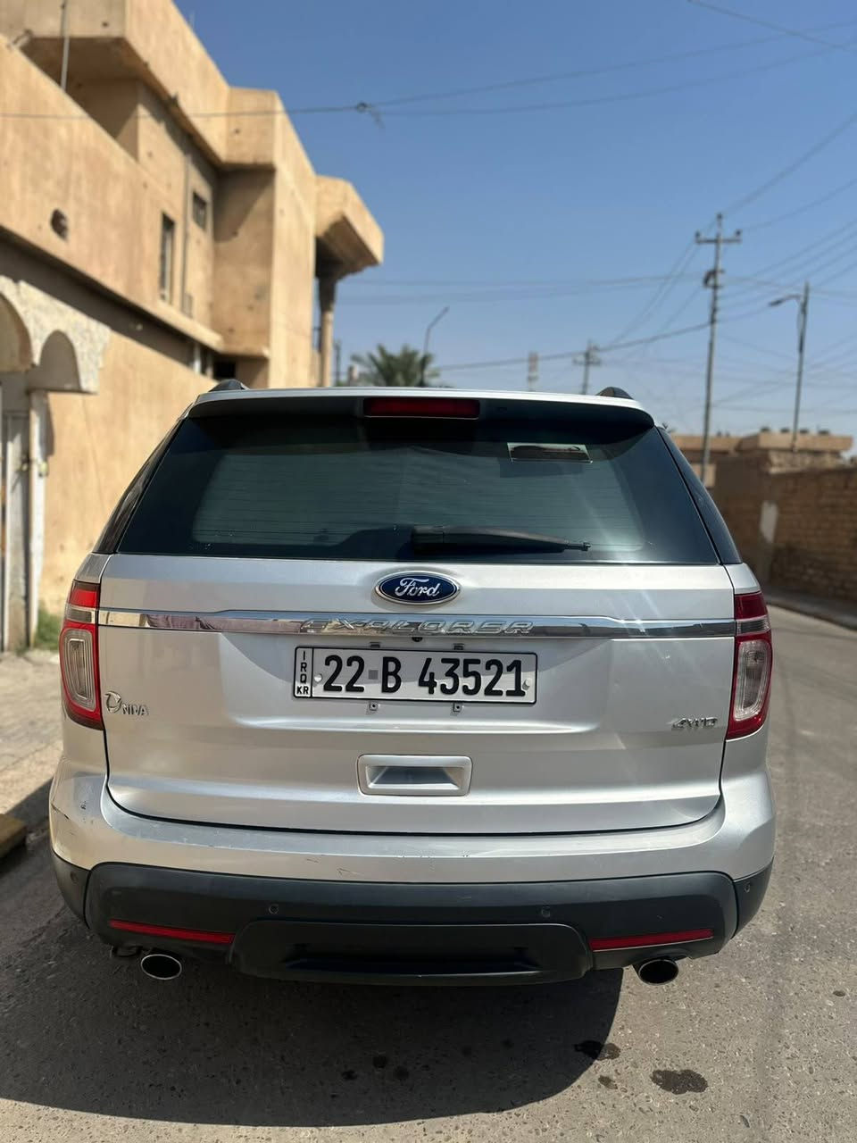 للبيع
فورد اكسبلور 2014 وراد خليجي شركة نيفا

 اللون رصاصي 

محرك 6v شرط

ماشية190الف 

كفالة عامة من الصبغ كلين

تبريد 3 قطع ثلج ❄️ 

دبل اكسل 4x4

سيارة جاهزة من كل النواحي

تخم تاير جديد باتري جديد 🆕

السعر 155 وبيها مجال

مكان السيارة بيجي ( المزرعة )

هـ ***********

