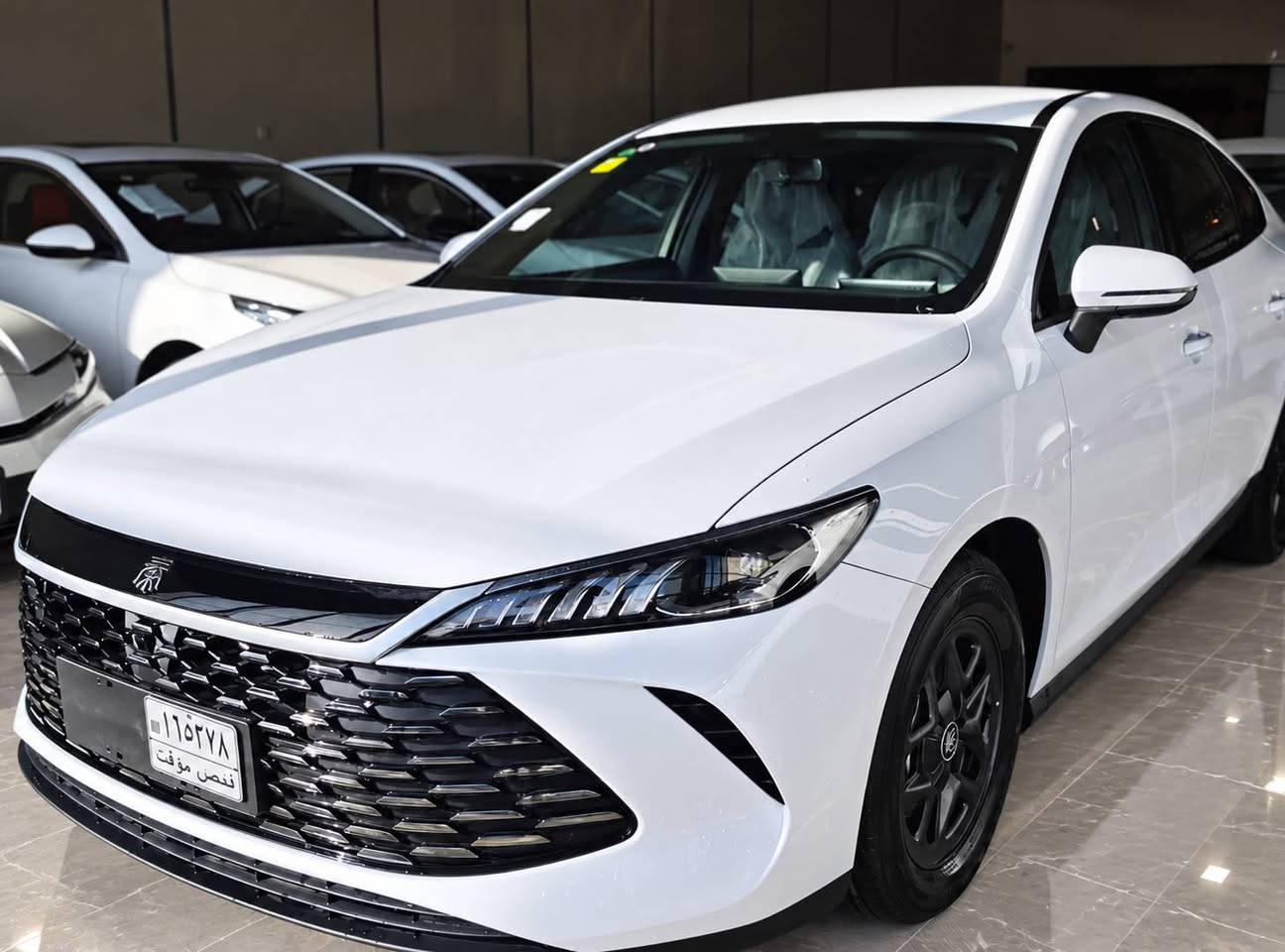 ✅✅بي واي دي  BYD Qin Plus   داخل أبيض 
✅✅سنة الصنع 2025  زيرو زيرو
✅✅حجم المحرك 1500cc 
✅✅بطاريه ليثيوم شفرة byd 
سيارة سيدان مدمجة بنظام هايبرد PHEV 
✅✅تجمع بين محرك بنزين هايبرد   بلكن ومحرك كهربائي
✅✅ بطارية ليثيوم شفرةbyd تدعم الشحن السريع
✅✅ شاشة   إنش بنظام ملاحة وتحديثات OTA
✅✅ نظام صوتي بـ6 مكبرات صوت + ميزة الكاريوكي
✅✅ حساسات وكاميرا خلفية – مثبت سرعة – مقاعد جلد 
✅✅ تصميم خارجي عصري بمصابيح LED ومقصورة عازلة للصوت
✅✅اوتو ستوب
✅✅حساس خلفي 
✅✅اوتو هولد AUTO HOLD 
✅✅هند بريك بصمه 
✅✅تشغيل السياره بصمه مع
 كارت دخول ذكي
✅✅مقاعد جلد 
✅✅لايت زينون 
✅✅لد نهاري LED
✅✅بك لايتLED
✅✅3انضمة للقيادة 
✅✅مانع تزحلق
✅✅مثبت سرعه  Cruise 
✅✅تشغيل عن بعد 
✅✅شاشة ذكية
✅✅ سعة الخزان 65لتر   اتمشيك 2100 كم 
شركة الفرس الابيض لتجارة السيارات 
 معارض البياع -الشارع الاول المميز - مقابل كراج البياع. 
للاستفسار الاتصال على الارقام :او المراسله واتساب
***********
***********
