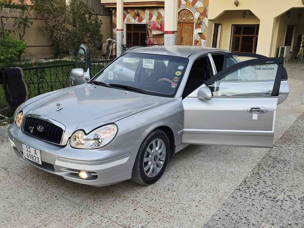 سوناتا مديل 2004 وفود🔴🔴
وارد امريكي السياره فول ليبل واحد 

السياره صبغ عام جماليه درجه اولى لون مميز زيتوني

محرك 2400 كارتون 

السياره رقم بغداد 

سعر 70وبيها مجال بسيط 

تحويل مباشر 

مكان السياره /ديالى /الغالبيه 

للأستفسار / *********** 

(بلعافيه ع ياخذها ) 🔴🔴

