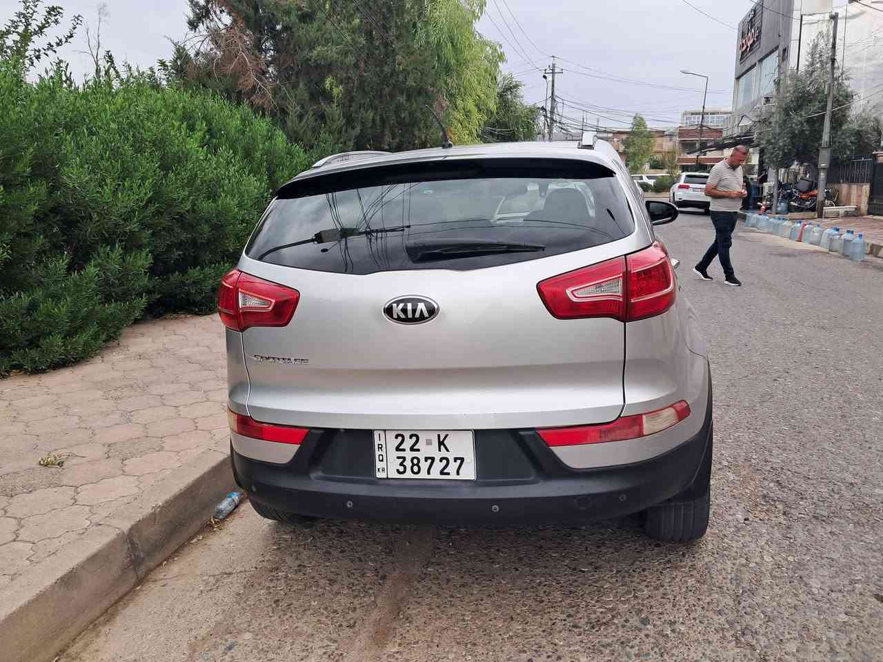 سبورتج ٢٠١٤ • رقم أربيل • باب السائق صبغ