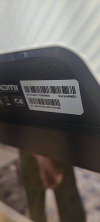 شاشة للبيع ب215 الف ابيعة رخيص لان مستعجل Xiaomi mini led 180hz IPS 2k...