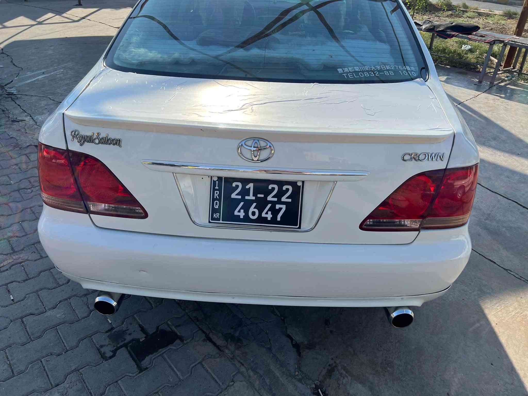 سەرەتا بەناوی خوا
شاهینە 182سپۆرت
گێرو مەکینە گەورە بە گەورەی بێ دووکەڵ 
دوودگمەی5 بەسمە 
ئاوێنە شەفت کوشن کارەبا سوکان کارەبا 
سەیارەکە ماڵی دۆستەو بێ تەقەو رەقە  بێ دووکەڵ 
ڕۆنی هادرۆلیک و مەکینەو ئەکسل تازە گۆڕاوە 150هەزار ڕۆشتوە  هەرکەس موشتەریبوو با تەلەفن بۆ ئەم دوو رەقەمەی خوارەوە بکات
***********
***********
ئادمین❤️
